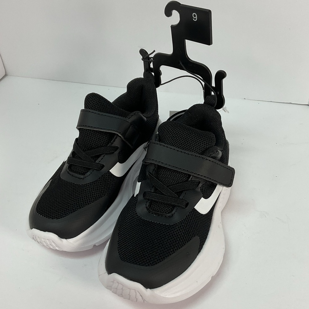 White and Black Athletic Shoes